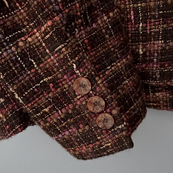 Express Tweed Cropped Blazer - Picture 5 of 9